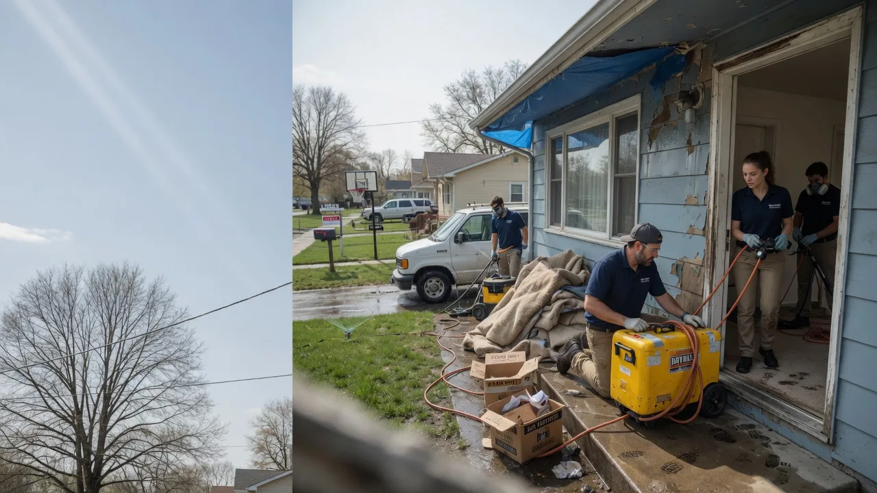 Basement Flood Cleanup in Winnebago, WI near me